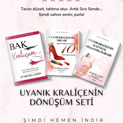 Uyanık Kraliçenin Dönüşüm Seti (Üç E-Kitap Bir Arada)